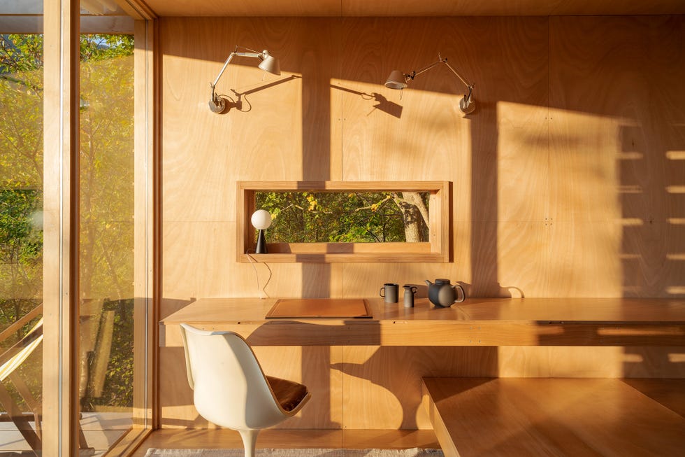 una minicabin nella natura