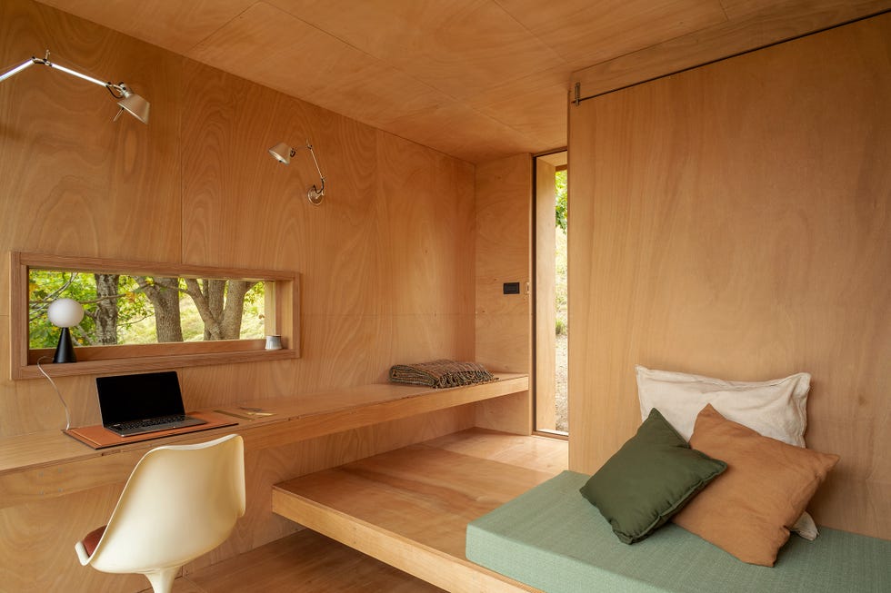 una minicabin nella natura