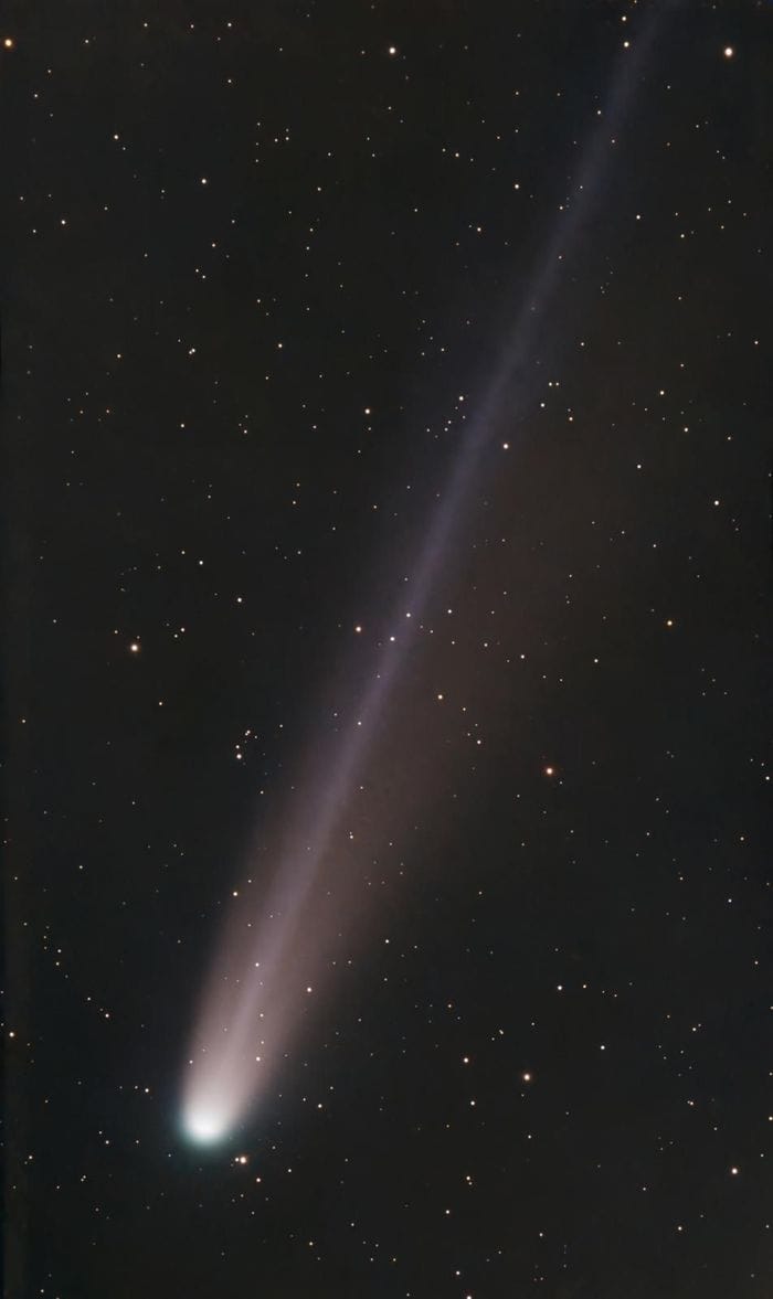 La Cometa di Lemmon fotografata da Antonio Finazzi dal Monte Avaro venerdì 24 ottobre La Cometa di Lemmon fotografata da Antonio Finazzi dal Monte Avaro venerdì 24 ottobre