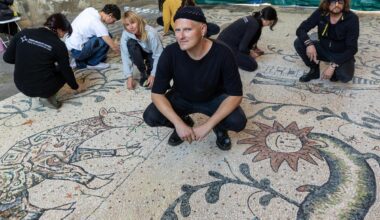 Magia a Porta Adriana. Il tappeto musivo di Nicola Montalbini