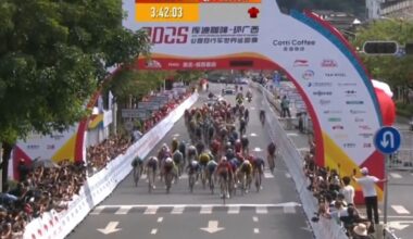 Tour of Guangxi 2025, Paul Magnier allunga la sua serie di vittorie - Quarto posto di giornata per Daniel Skerl