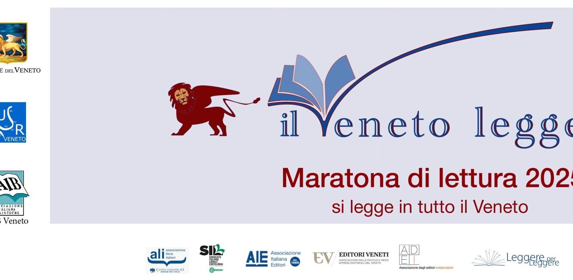 Il Veneto legge: al via il 3 ottobre la maratona di lettura