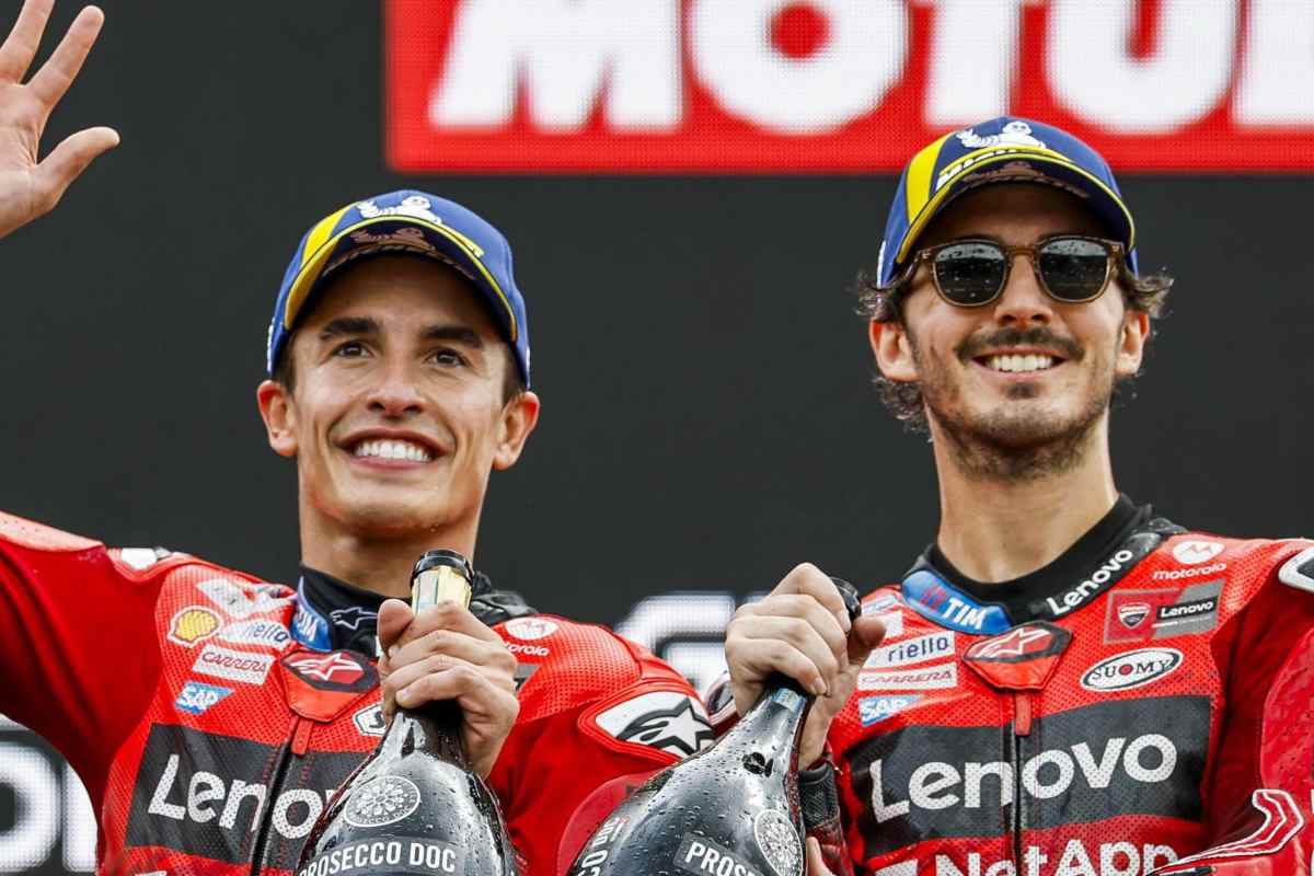 Marquez e Bagnaia