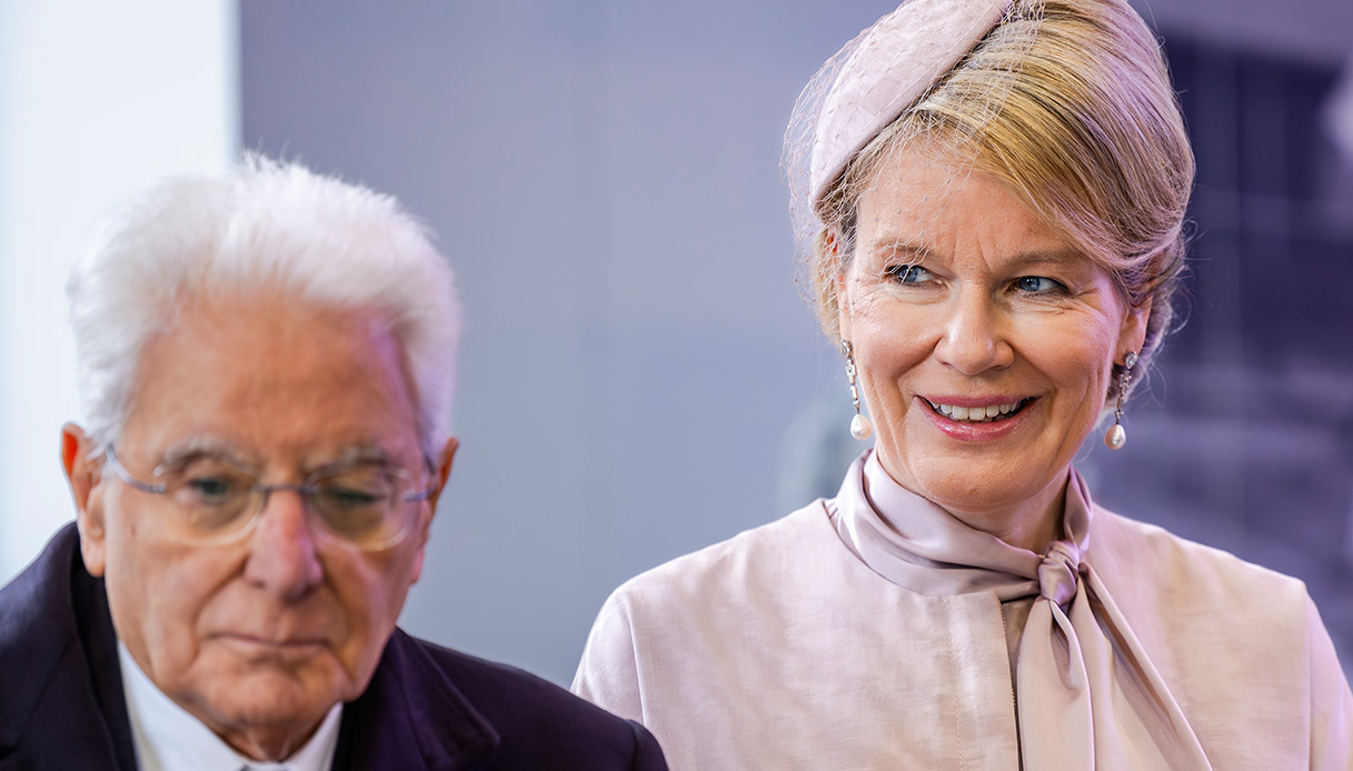 Mathilde del Belgio, i look favolosi per incontrare Sergio Mattarella