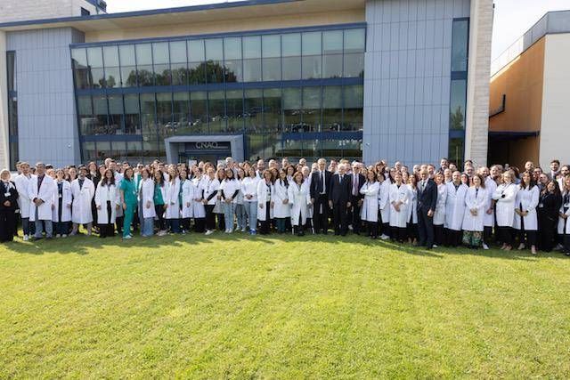 Tumori, il presidente Mattarella in visita al Cnao di Pavia
