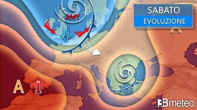 Meteo sabato