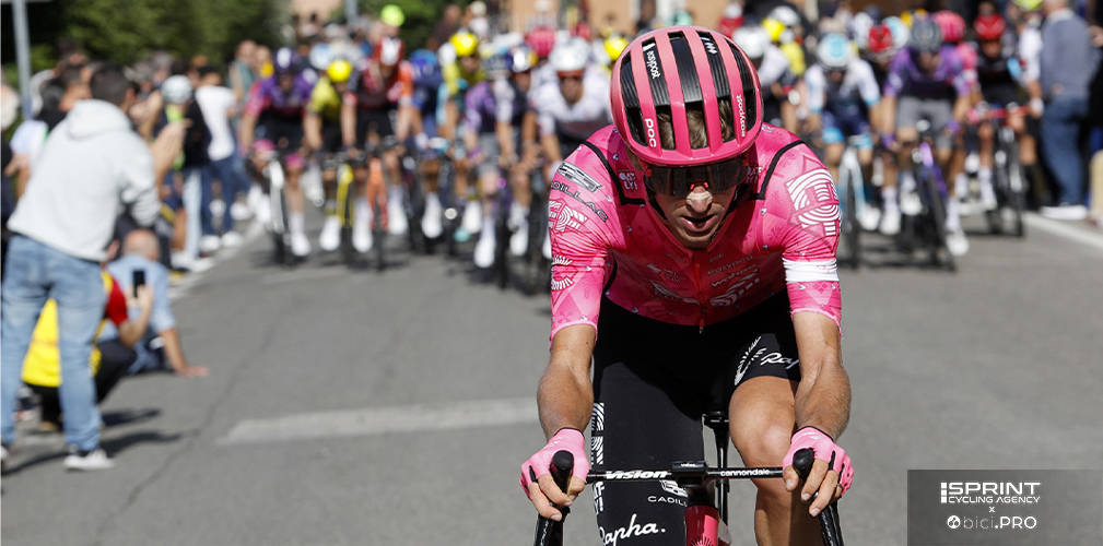 Giro dell'Emilia 2025, attacco di Mikel Honoré sul muro di San Luca