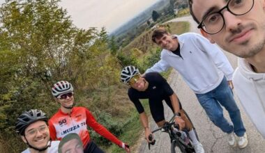 Mirko Rizzi scala l’Everest salendo il Belfuggito tra tifosi e... daini