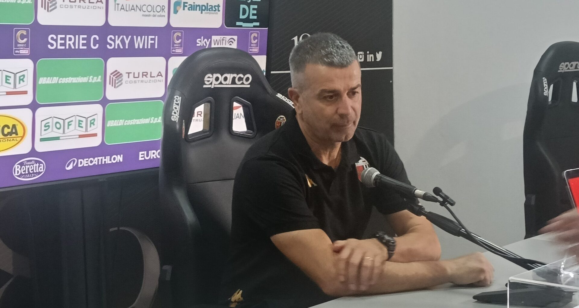 Ascoli-Sambenedettese, interviste. Palladini:"Sconfitta immeritata". Tomei:"Primo tempo dominato, poi ci siamo adagiati" - Piceno Oggi