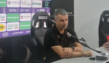 Ascoli-Sambenedettese, interviste. Palladini:"Sconfitta immeritata". Tomei:"Primo tempo dominato, poi ci siamo adagiati" - Piceno Oggi