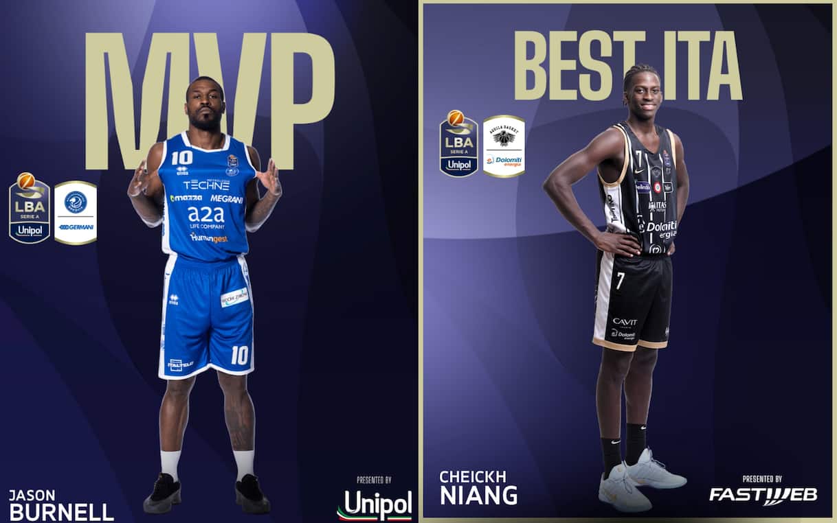 Lega Basket Serie A 2025 2026, tutti gli MVP della stagione