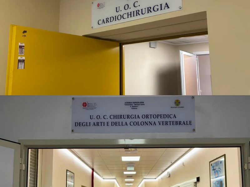 Cardiochirurgia e Chirurgia ortopedica: inaugurati i nuovi reparti all’Ospedale di Cosenza