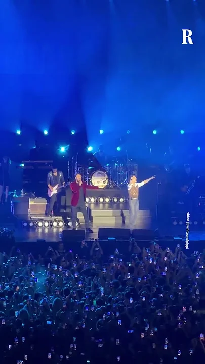 Damiano David duetta con Cesare Cremonini al Forum di Assago - YouTube