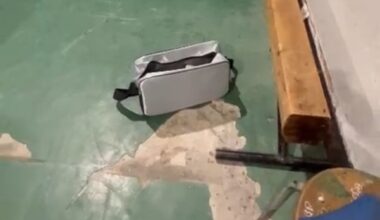 "Volley in the rain", piove alla Pianciani, palestra ai limiti della praticabilità