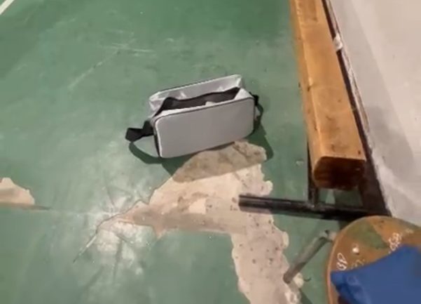 "Volley in the rain", piove alla Pianciani, palestra ai limiti della praticabilità