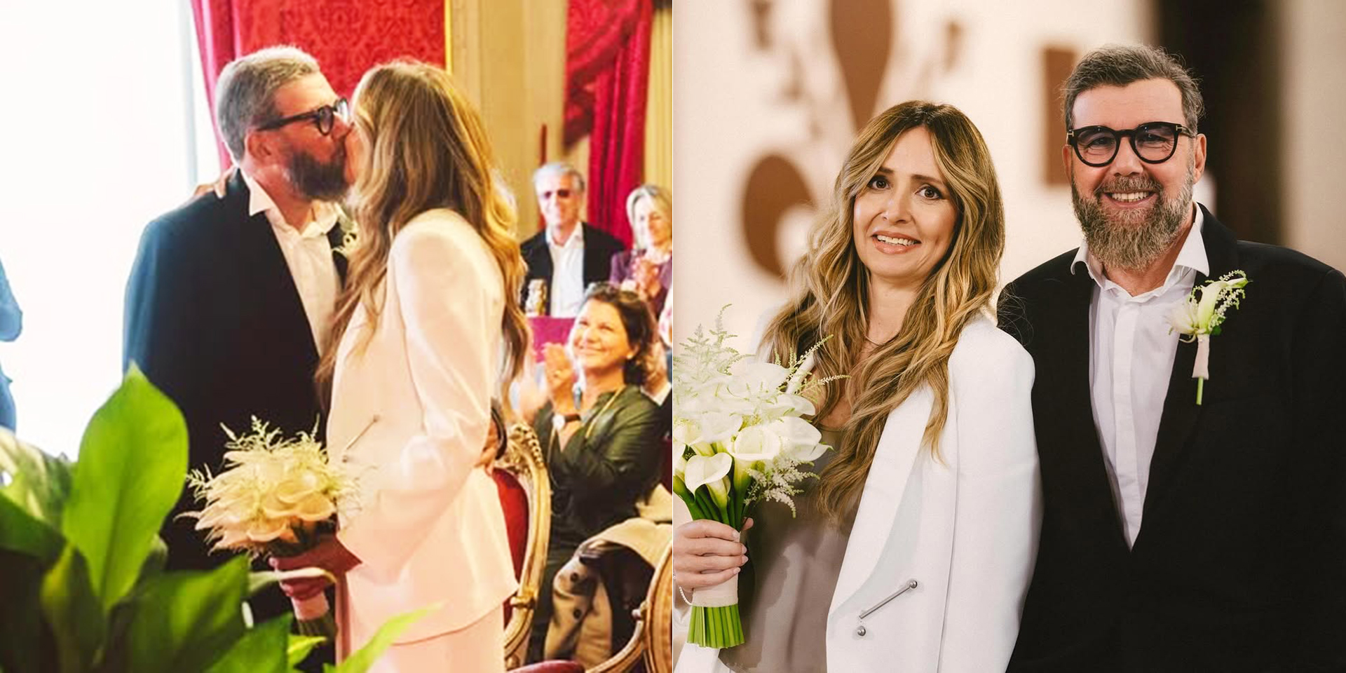 Paolo Vallesi e Sara Flaherty si sono sposati: «È successo veramente»