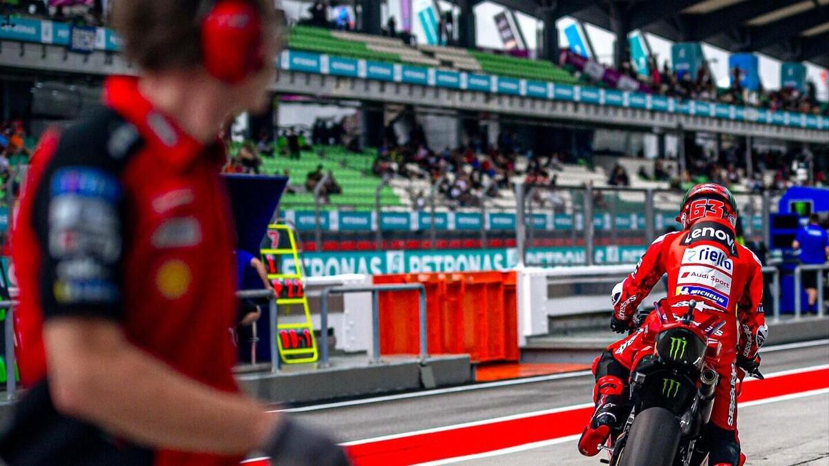 MotoGP 2025. GP della Malesia. Pecco Bagnaia, altro venerdì fuori dalla Q2: "In passato avrei lottato per vincere, ora per la top 7" - MotoGP