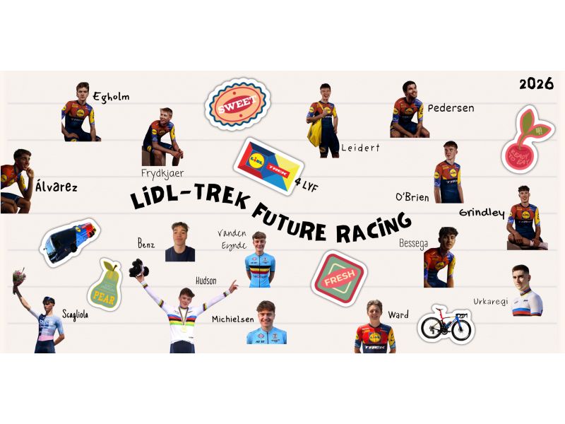 NELLA LIDL TREK FUTURE DEL 2026 CI SARA' ANCHE GABRIELE SCAGLIOLA