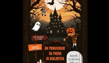 Un pomeriggio da paura in biblioteca