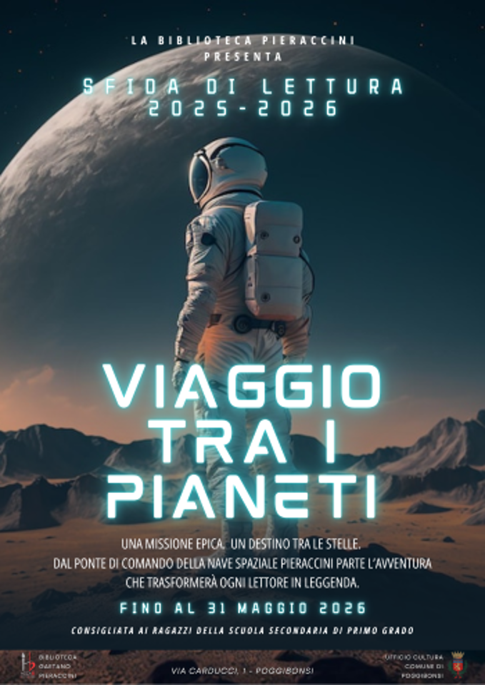 “Viaggio tra i pianeti”: una sfida intergalattica di lettura per ragazze e ragazzi