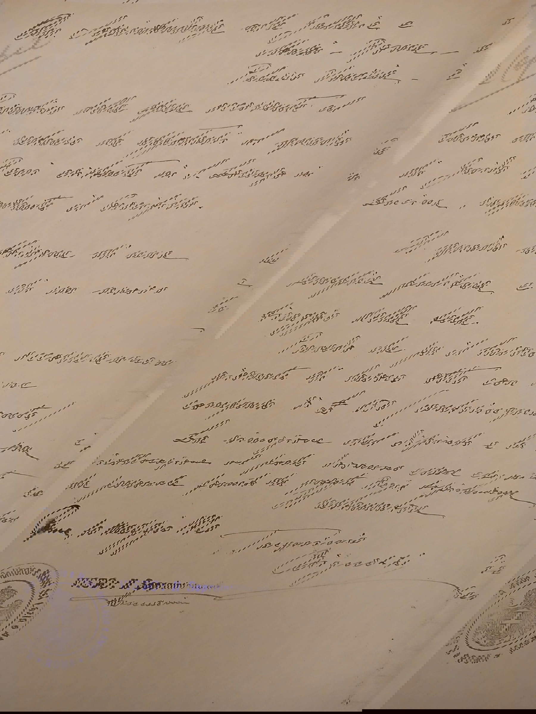 Preventivo per il lavoro di restauro di Tarquinio Bignozzi (10 maggio 1920)