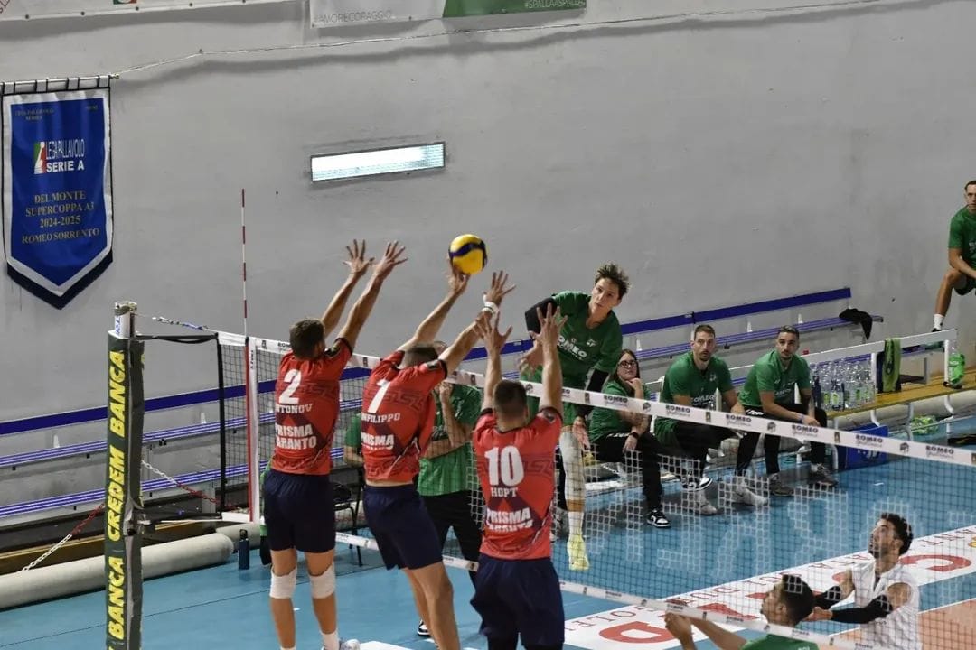 A Sorrento chiusa la pre-season della Prisma Taranto