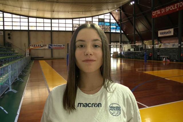 C F - La ex Nuova Pallavolo Spoleto Martina Proietti alla School Volley Perugia
