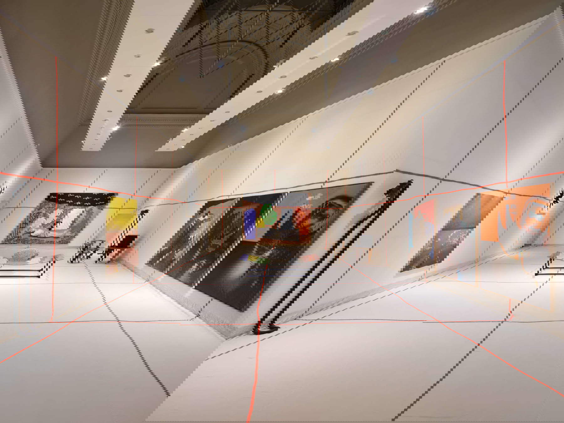 Allestimenti della Quadriennale di Roma 2025 - Fantastica. Foto: Agostino Osio / Alto Piano