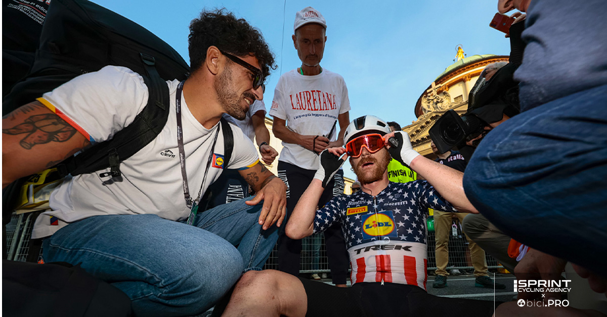 Simmons e il coraggio di provarci: stupito anche Tadej