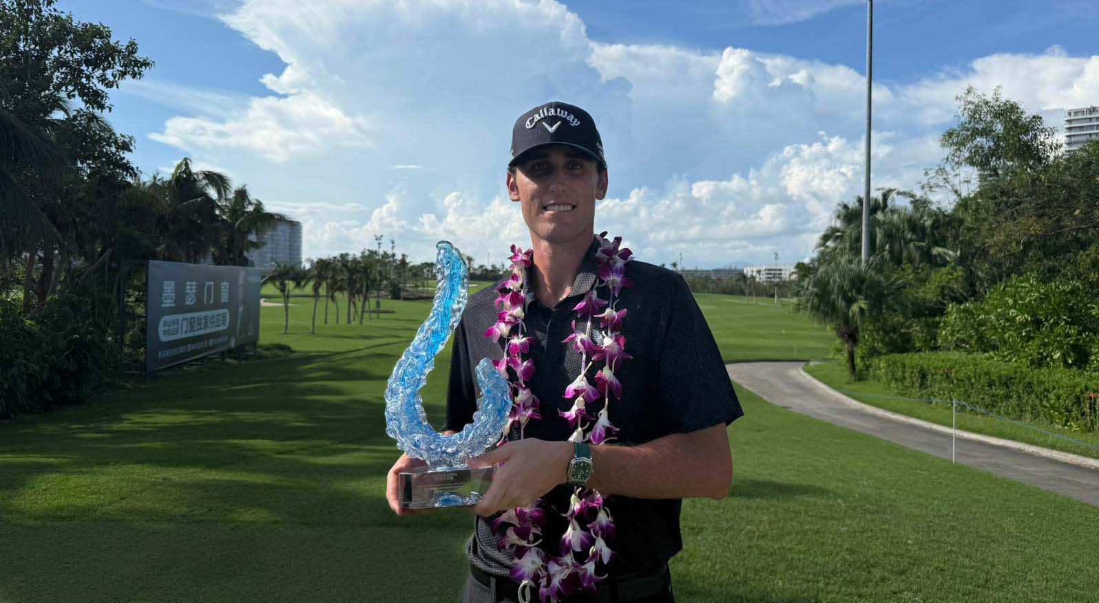 Il grande ritorno di Paratore, vince in Cina e vola sul DP World Tour