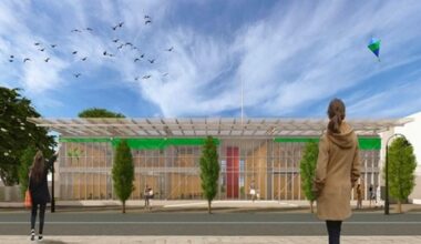 il rendering del nuovo "Laboratorio di quartiere" firmato dall'archistar