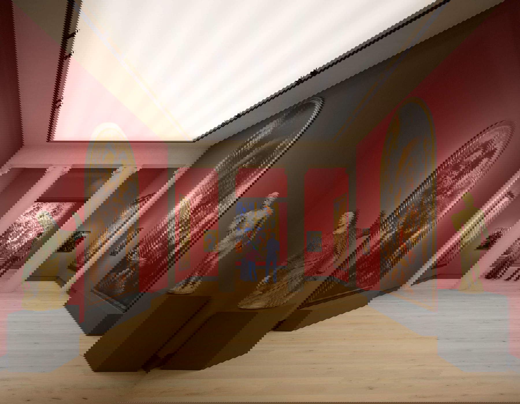 Rendering della sala 37