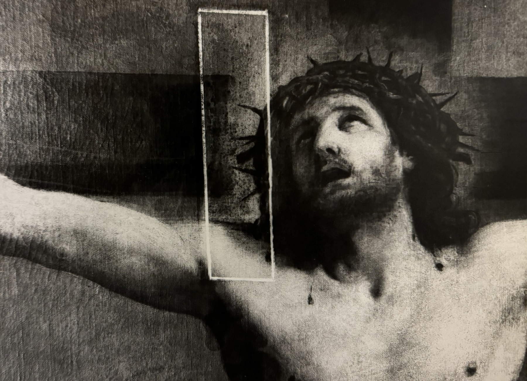 L’opera durante le fasi del restauro del 1976