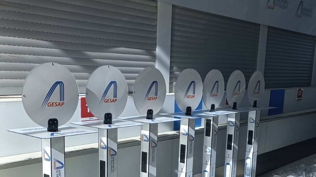 All'aeroporto di Palermo arrivano fontanelle d'acqua refrigerata e postazioni di ricarica per il cellulare