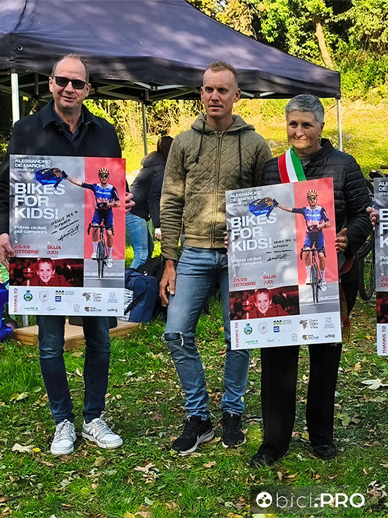 Anche il sindaco Pezzetta ha presenziato alla gara dei bambini e al resto della serata