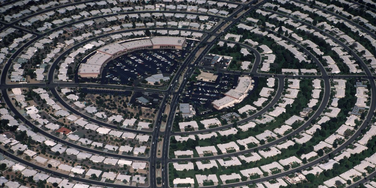 Questa città è un vero cerchio perfetto, un piacere per gli occhi