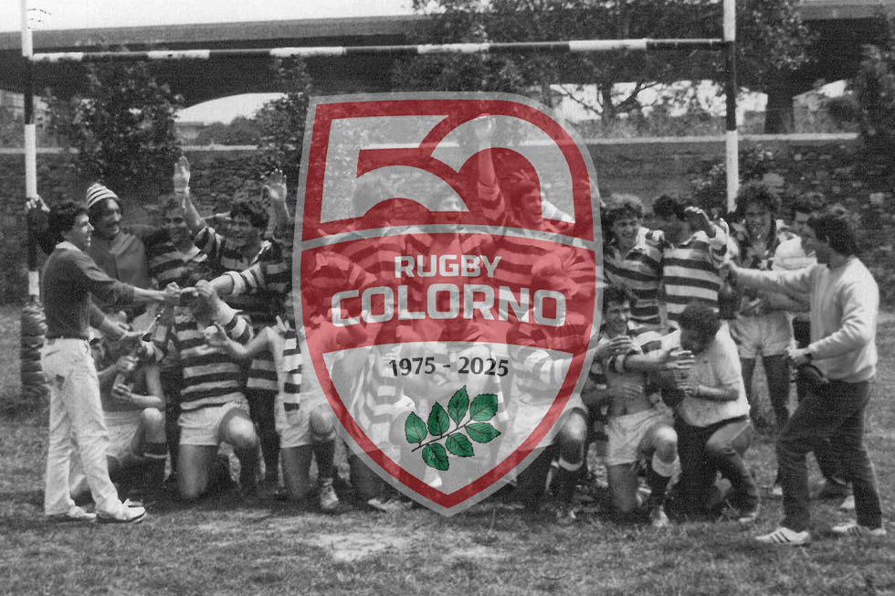 RUGBY COLORNO: VENERDÌ 10 OTTOBRE PRESENTAZIONE 2025/26 E CELEBRAZIONE DEI 50 ANNI DI PASSIONE