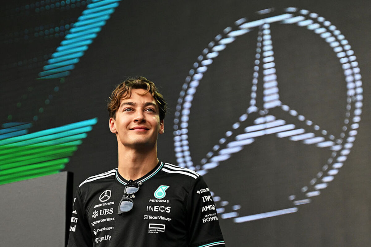 Russell dopo la pole di Singapore