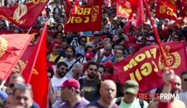 Sciopero a Trieste per Gaza e Flottilla