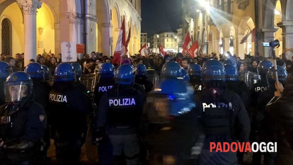 c'è un padovano tra i fermati