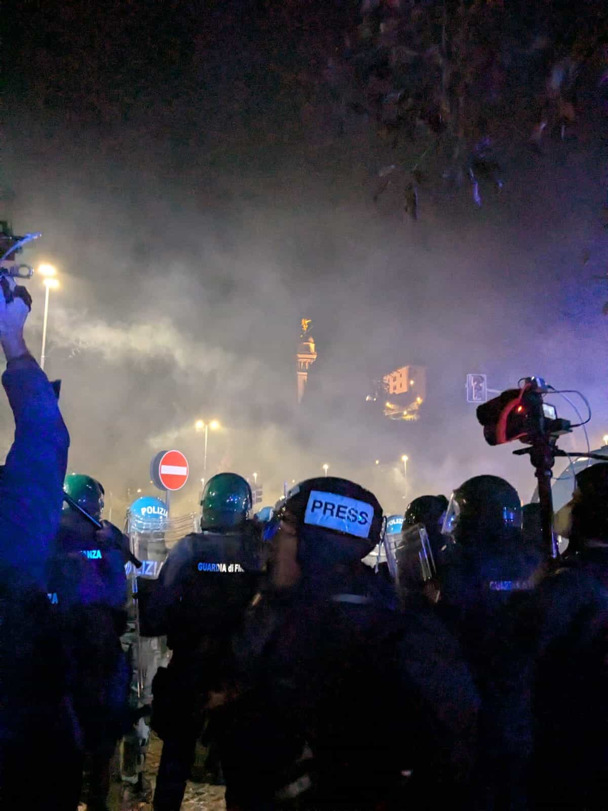 Parte degli scontri Parte degli scontri