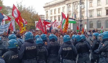 pro-pal cercano di entrare a Palazzo Marino