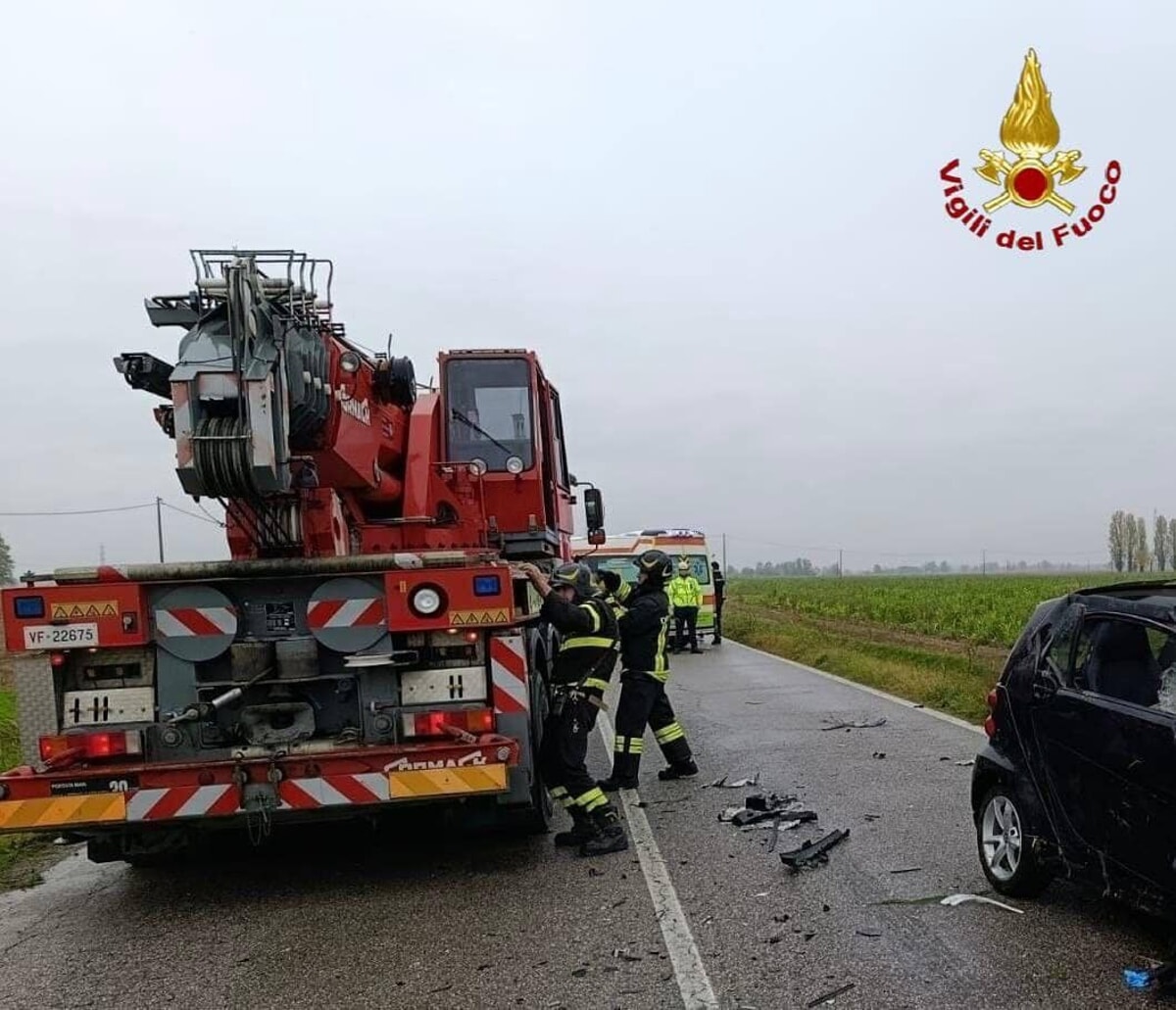 Scontro mortale a Vigasio (1) Scontro mortale a Vigasio (1)