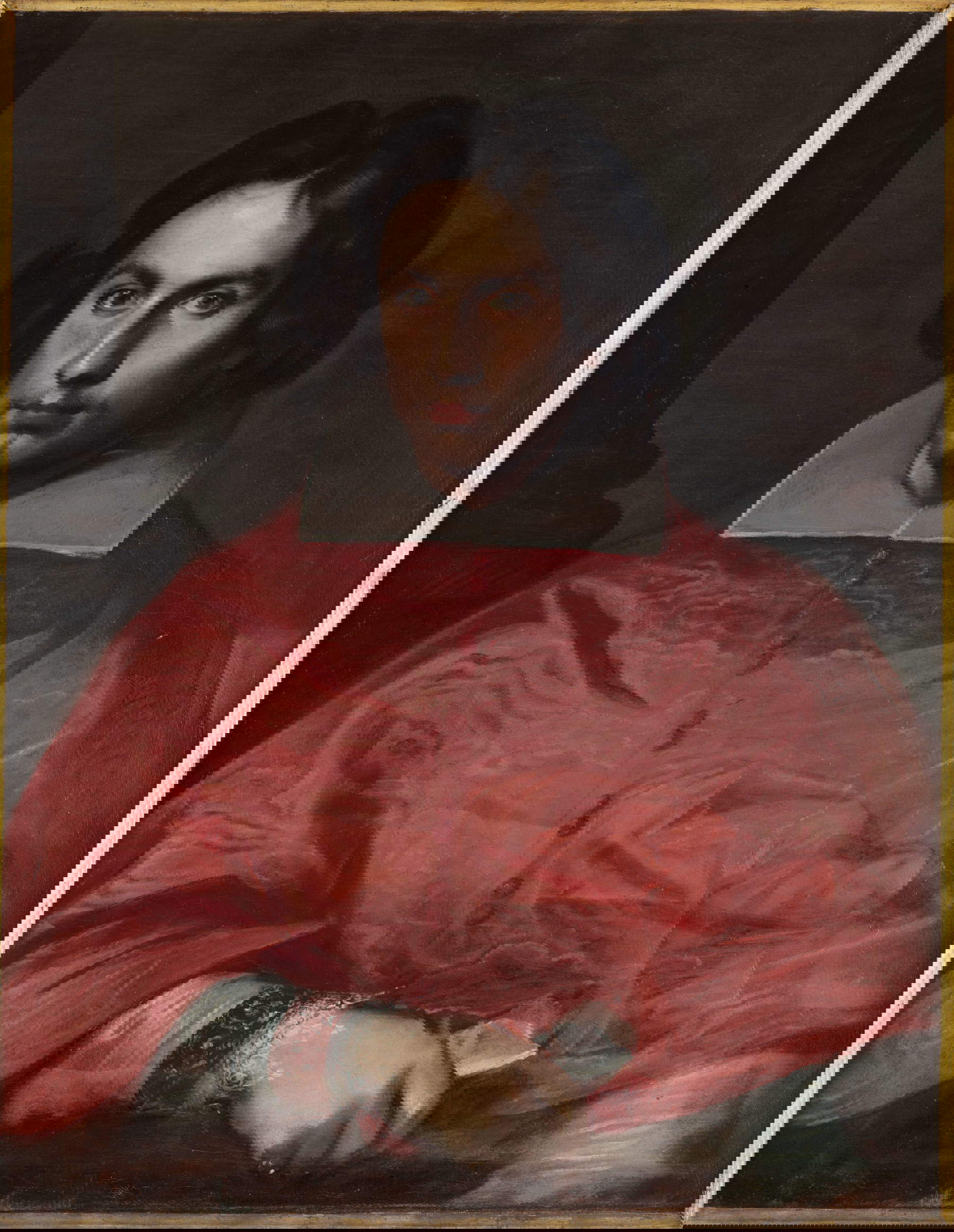 Simone Cantarini, Ritratto del cardinale Antonio Barberini junior (1631 circa; olio su tela, 80 × 64 cm; Roma, collezione privata)