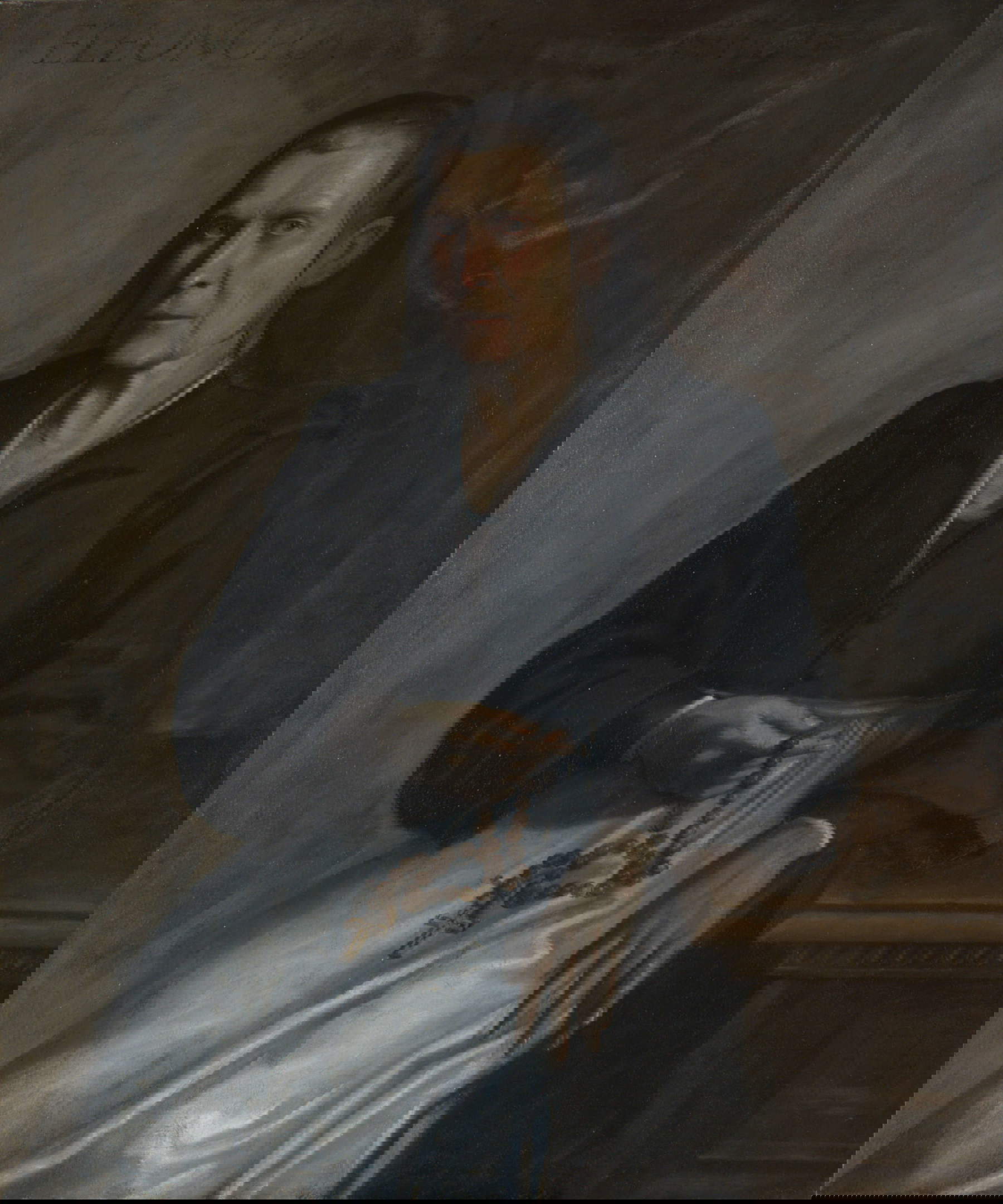 Simone Cantarini, Ritratto di Eleonora Albani Tommasi (1635-1638 circa; olio su tela, 105 × 89 cm; Urbino, Galleria Nazionale delle Marche, in comodato dalla Collezione Banca Intesa Sanpaolo, inv. 13710)