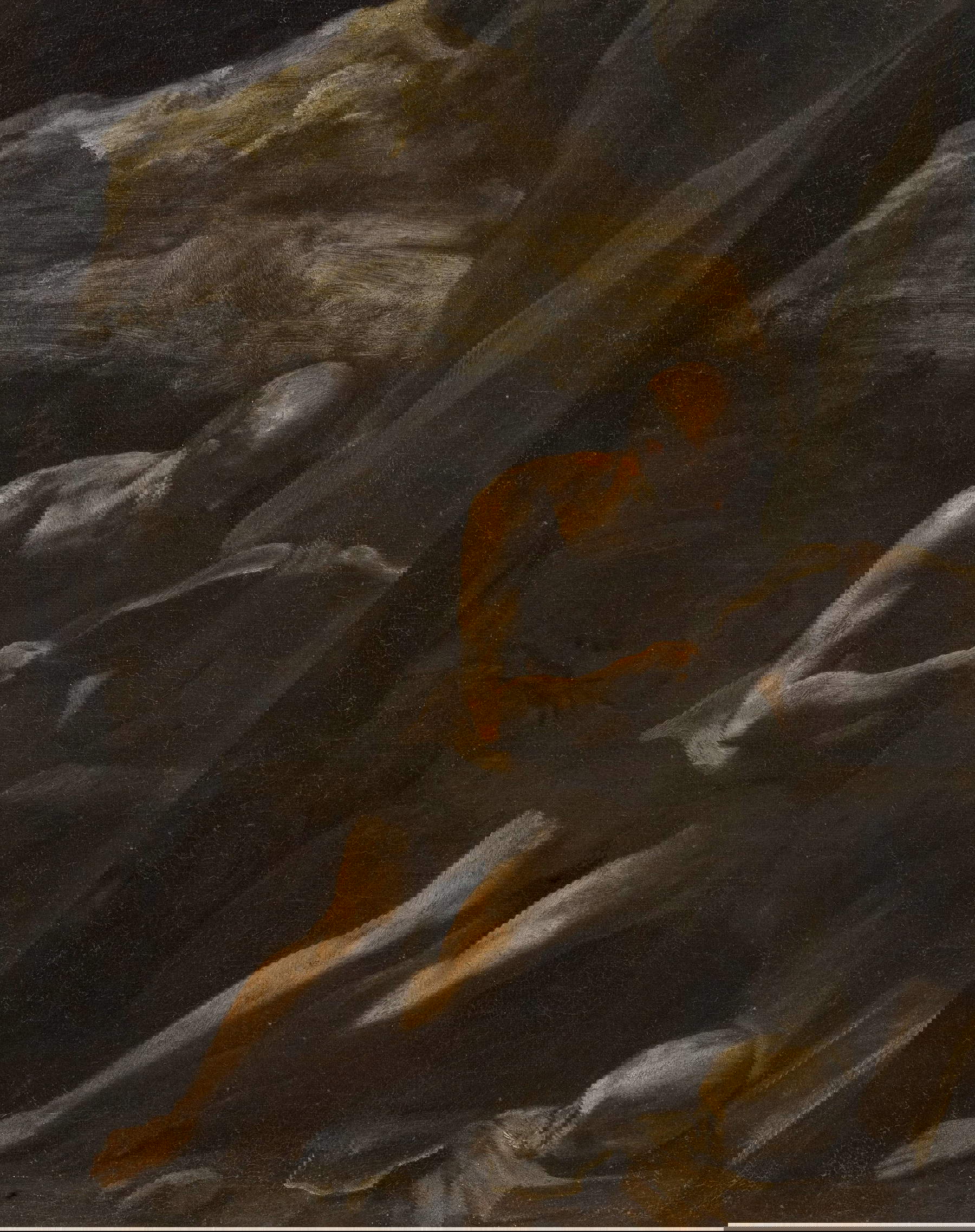 Simone Cantarini, San Girolamo in lettura nel deserto (1635-1640 circa; olio su tela, 71 × 58 cm; Modena, collezione Paride e M. Luisa Gasparini)