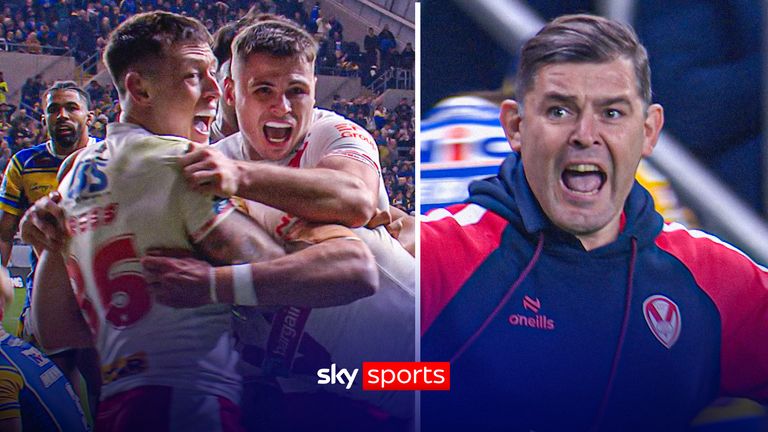 St Helens segna un tentativo di vincere gli spareggi contro Leeds