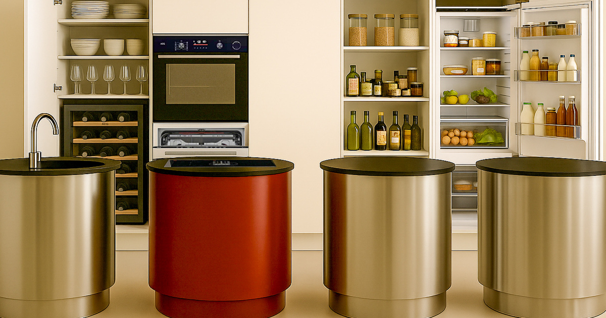 AEG premia il design in cucina, un fil rouge dalla Bauhaus fino al futuro