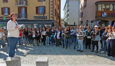Sondrio: 400 in piazza per chiedere più sicurezza