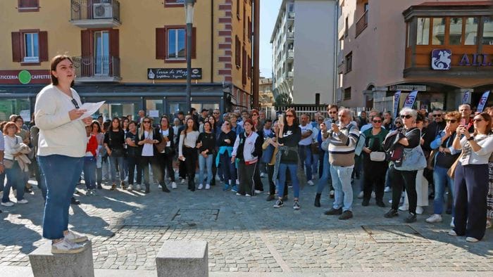 Sondrio: 400 in piazza per chiedere più sicurezza